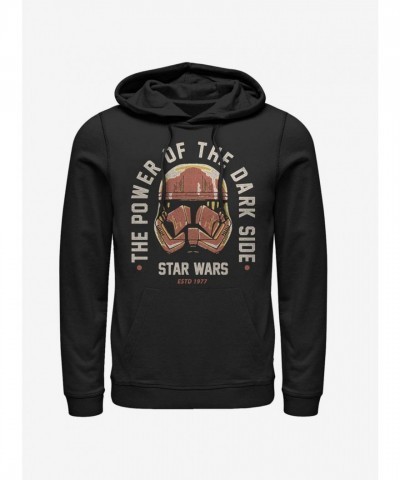 Star Wars The Rise Of Skywalker Dark Side Men's Power Hoodie - Black