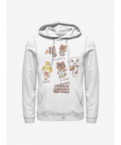 Animal Crossing Character Sweatshirt - Men's White Unisex