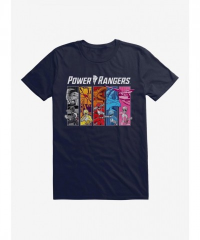 Mighty Morphin Power Rangers Men's Lightweight T-Shirt