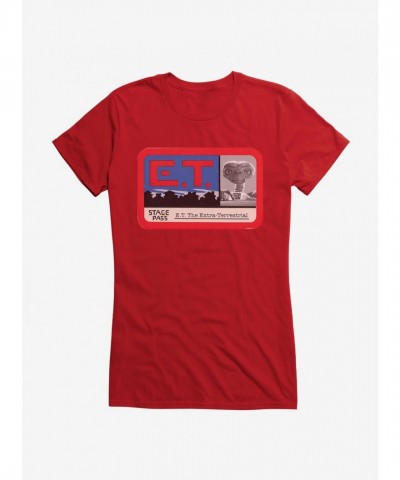 E.T. 40th Anniversary Lightweight Stage Pass Girls T-Shirt