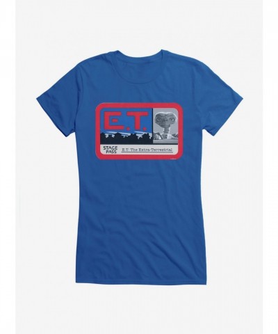 E.T. 40th Anniversary Lightweight Stage Pass Girls T-Shirt