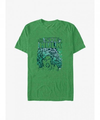 Marvel Green She Hulk Vintage T-Shirt for Men