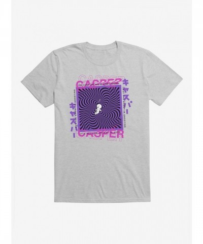 Casper Friendly Ghost Raver T-Shirt - Grey Unisex