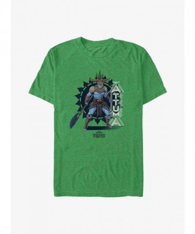 Marvel Green Atlantean Warlord Attuma T-Shirt for Men