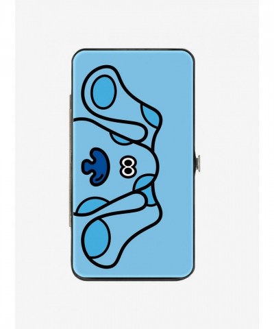 Blues Clues Hinge Wallet with Face & Paw Print Design