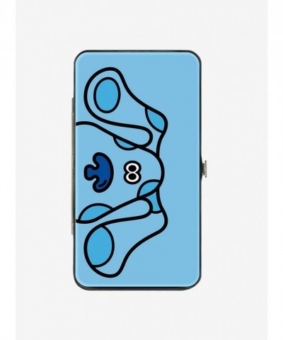 Blues Clues Hinge Wallet with Face & Paw Print Design