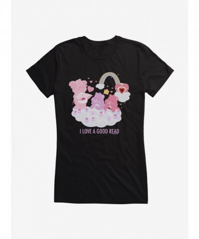 Care Bears Good Read Girls T-Shirt by Ashley Taylor