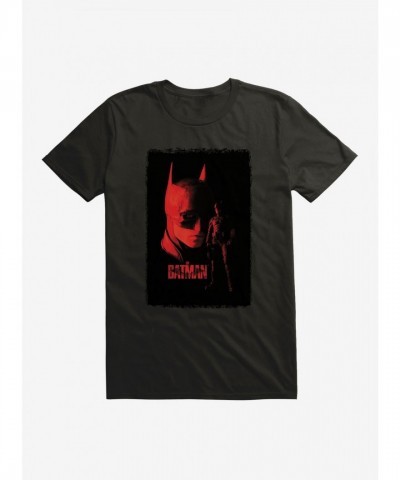 Batman Red Face Lightweight Men's T-Shirt by DC Comics