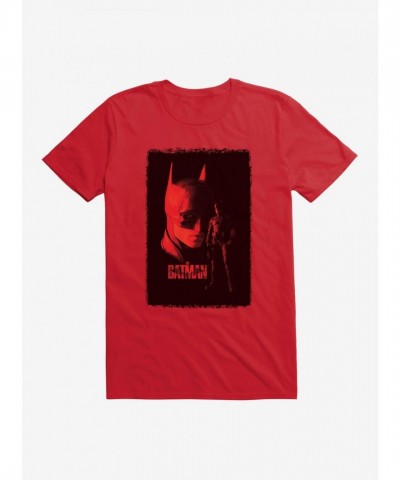 Batman Red Face Lightweight Men's T-Shirt by DC Comics
