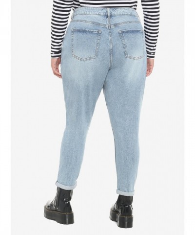 Disney Plus Size Mom Jeans with Bambi & Thumper Prints