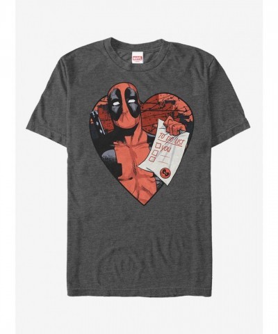 Marvel's Deadpool Love to Do List Unisex T-Shirt - Black