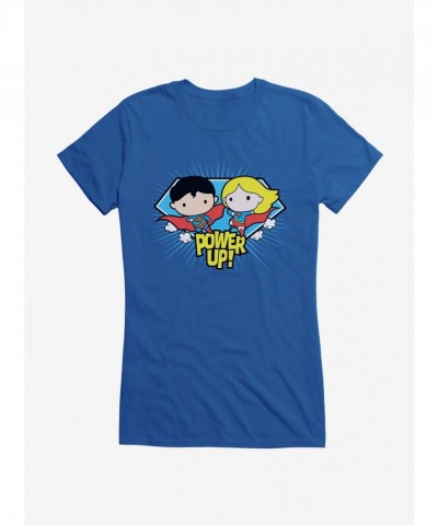 Super Heroes Chibi Powerup Tee for Girls