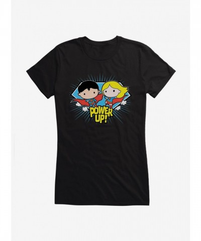 Super Heroes Chibi Powerup Tee for Girls