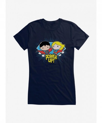 Super Heroes Chibi Powerup Tee for Girls