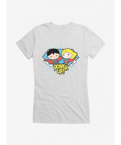 Super Heroes Chibi Powerup Tee for Girls