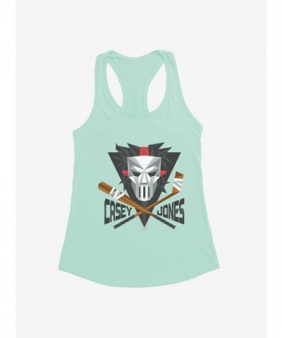 Teenage Mutant Ninja Turtles Green Girls Tank for Casey Jones Fans