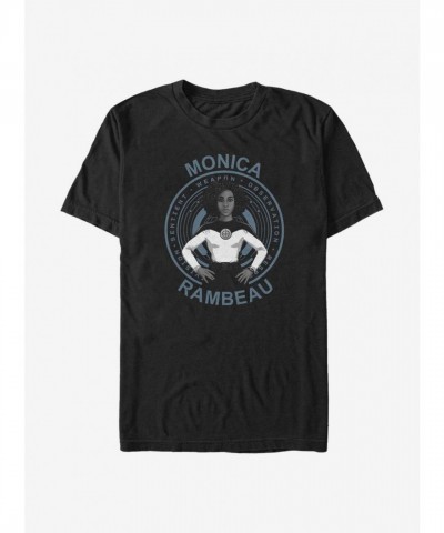 Marvel WandaVision T-Shirt - Captain Rambeau Men's Black