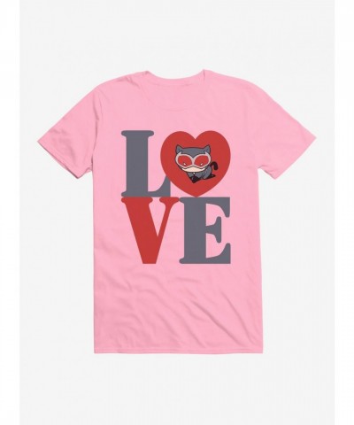 Batman and Catwoman Love T-Shirt for Men - Lightweight Cotton