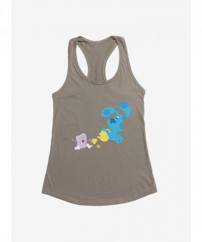 Blue's Clues Slippery Soap & Teatime Girls Cotton Blend Tank