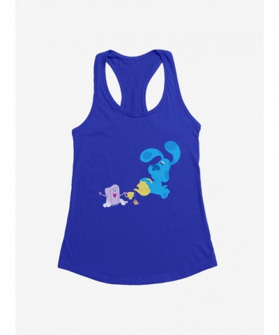 Blue's Clues Slippery Soap & Teatime Girls Cotton Blend Tank