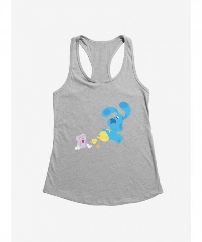 Blue's Clues Slippery Soap & Teatime Girls Cotton Blend Tank