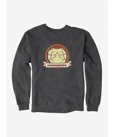Pompompurin Badge Unisex Sweatshirt