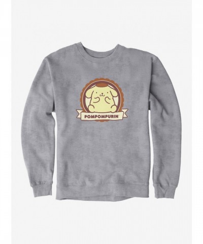 Pompompurin Badge Unisex Sweatshirt