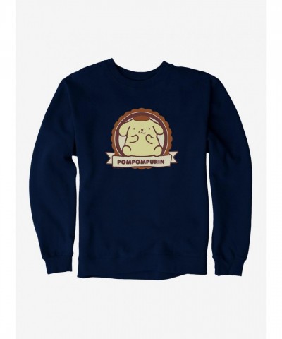 Pompompurin Badge Unisex Sweatshirt
