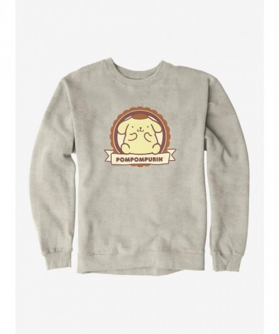 Pompompurin Badge Unisex Sweatshirt