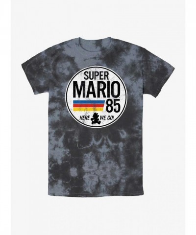 Nintendo Mario Adventure Tie-Dye T-Shirt - Men's Multi