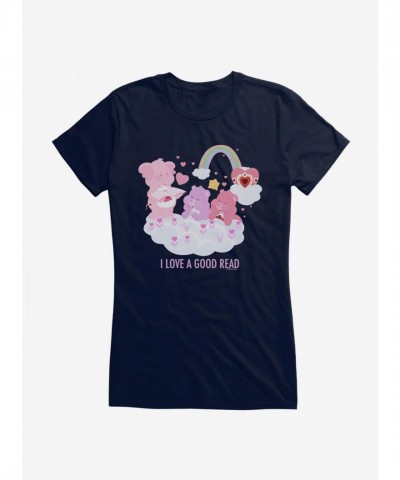 Care Bears Good Read Girls T-Shirt by Ashley Taylor