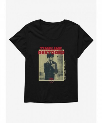 The Umbrella Academy Timeline Restored Plus Size Tee for Girls