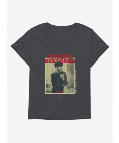 The Umbrella Academy Timeline Restored Plus Size Tee for Girls