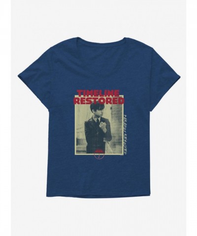 The Umbrella Academy Timeline Restored Plus Size Tee for Girls