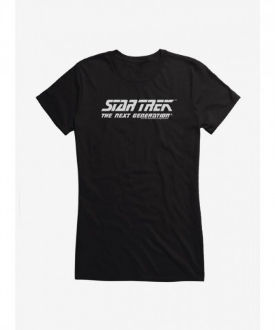 Star Trek Next Generation Lightweight Logo Tee for Girls