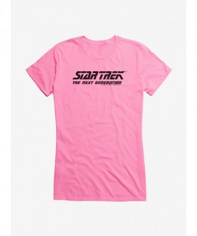 Star Trek Next Generation Lightweight Logo Tee for Girls