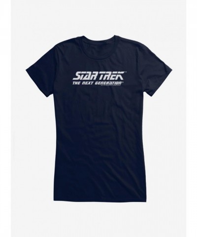 Star Trek Next Generation Lightweight Logo Tee for Girls