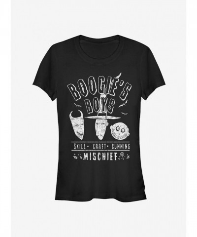 The Nightmare Before Christmas Light Fitted T-Shirt for Boys and Girls