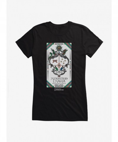 Fantastic Beasts Dumbledore Junior Magic Ministry T-Shirt for Girls