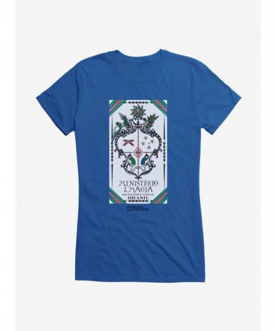 Fantastic Beasts Dumbledore Junior Magic Ministry T-Shirt for Girls