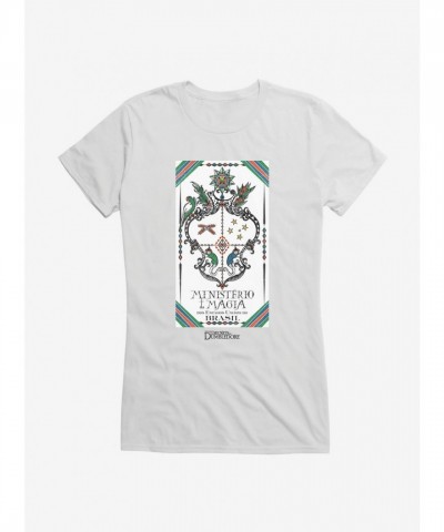 Fantastic Beasts Dumbledore Junior Magic Ministry T-Shirt for Girls