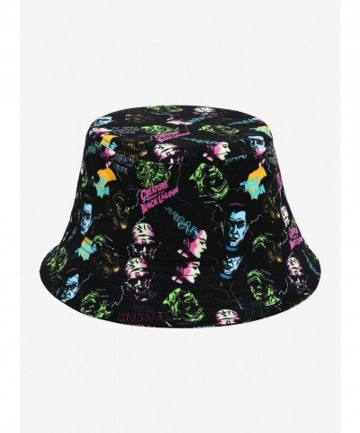 Neon Universal Monsters Bucket Hat for Unisex
