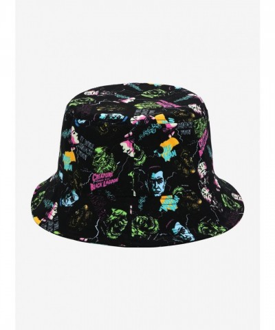 Neon Universal Monsters Bucket Hat for Unisex