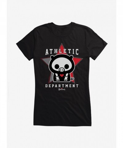 Skelanimals Girls Athletic T-Shirt - Black