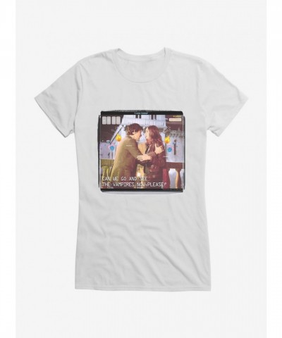 Doctor Who 11th Doctor & Pond Vampire Junior T-Shirt