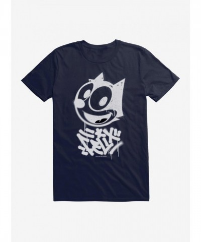 Felix The Cat All Smiles Graffiti Art T-Shirt for Men