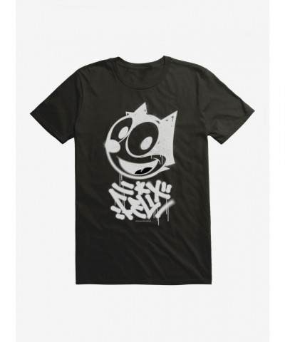 Felix The Cat All Smiles Graffiti Art T-Shirt for Men