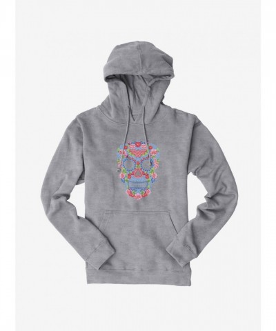 DC Comics Wonder Woman Skull Flower Hoodie for Men