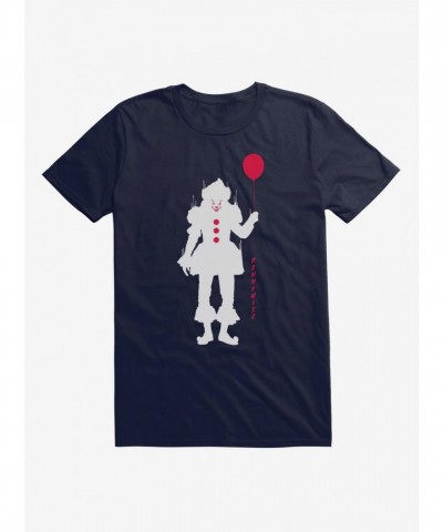 IT Chapter 2 Pennywise Clown with Balloon T-Shirt for Men