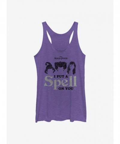Disney Hocus Pocus Magical Spell Heather Purple Tank for Girls